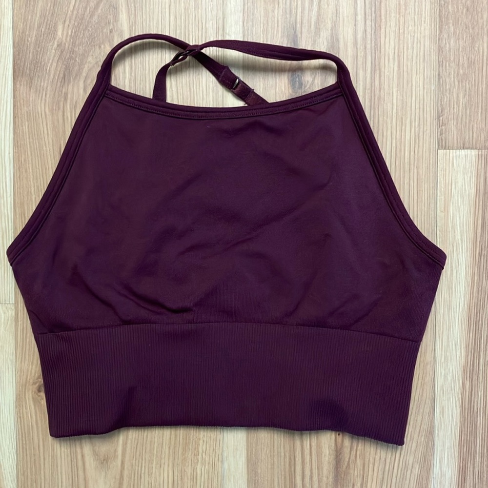 Lululemon high neck yoga bra